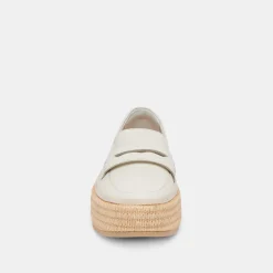RANNA LOAFERS IVORY LEATHER^Dolce Vita Outlet