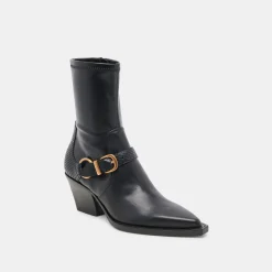 RAVE BOOTS BLACK LEATHER^Dolce Vita Discount