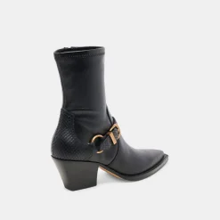 RAVE BOOTS BLACK LEATHER^Dolce Vita Discount