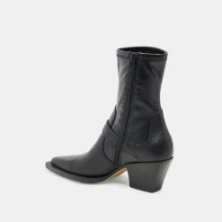 RAVE BOOTS BLACK LEATHER^Dolce Vita Discount