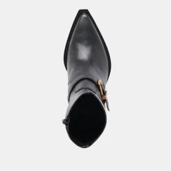 RAVE BOOTS BLACK LEATHER^Dolce Vita Discount