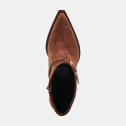 RAVE BOOTS DK BROWN SUEDE^Dolce Vita Outlet