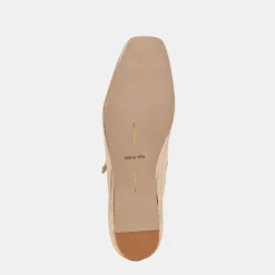 REYES BALLET FLATS GOLD DISTRESSED LEATHER^Dolce Vita Clearance