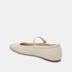 REYES BALLET FLATS IVORY LEATHER^Dolce Vita Hot