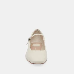 REYES BALLET FLATS IVORY LEATHER^Dolce Vita Hot