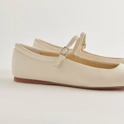 REYES BALLET FLATS IVORY LEATHER^Dolce Vita Hot