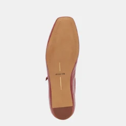REYES BALLET FLATS RED CRINKLE PATENT^Dolce Vita Online