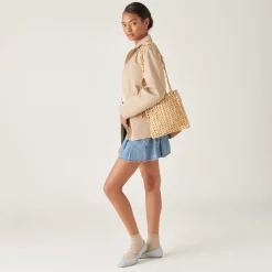 REYES BALLET FLATS SKY BLUE CRINKLE PATENT^Dolce Vita Online