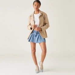 REYES BALLET FLATS SKY BLUE CRINKLE PATENT^Dolce Vita Online