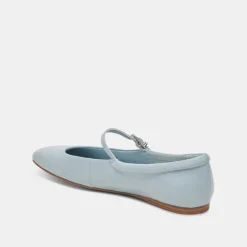 REYES BALLET FLATS SKY BLUE CRINKLE PATENT^Dolce Vita Online