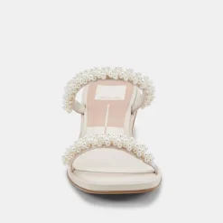 RIVER PEARL HEELS VANILLA PEARLS^Dolce Vita Best