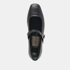 RODNI BALLET FLATS BLACK LEATHER^Dolce Vita Online