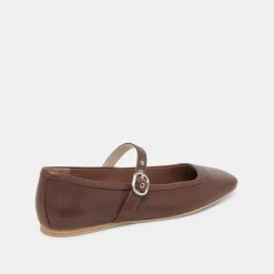 RODNI BALLET FLATS DK BROWN LEATHER^Dolce Vita Discount