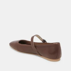 RODNI BALLET FLATS DK BROWN LEATHER^Dolce Vita Discount