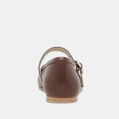 RODNI BALLET FLATS DK BROWN LEATHER^Dolce Vita Discount