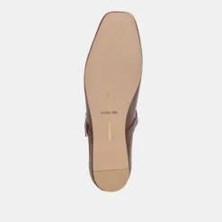 RODNI BALLET FLATS DK BROWN LEATHER^Dolce Vita Discount