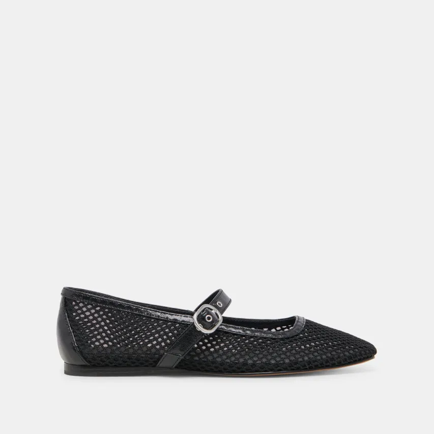 RODNI MESH BALLET FLATS BLACK WOVEN MESH^Dolce Vita Best