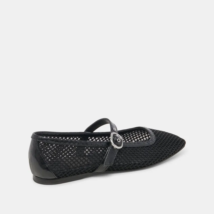 RODNI MESH BALLET FLATS BLACK WOVEN MESH^Dolce Vita Best
