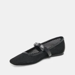 RODNI MESH BALLET FLATS BLACK WOVEN MESH^Dolce Vita Best