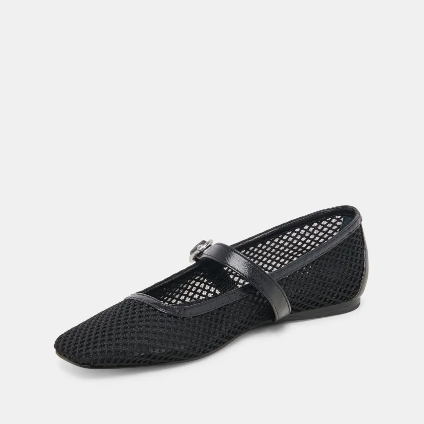 RODNI MESH BALLET FLATS BLACK WOVEN MESH^Dolce Vita Best