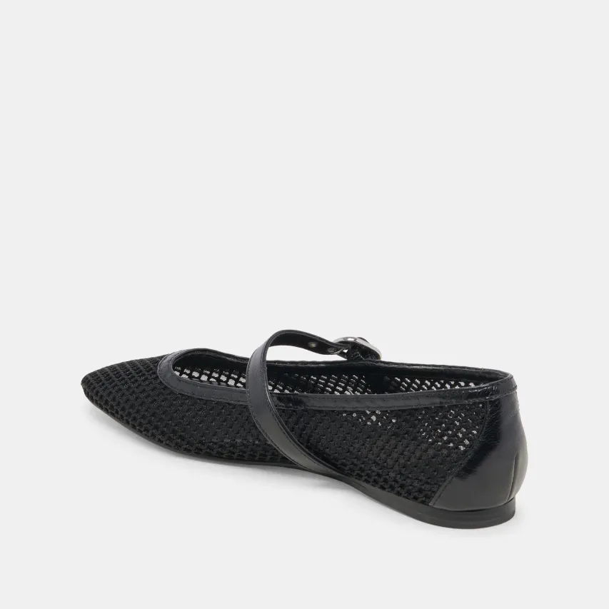 RODNI MESH BALLET FLATS BLACK WOVEN MESH^Dolce Vita Best