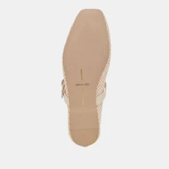 RODNI MESH BALLET FLATS CREME WOVEN MESH^Dolce Vita Sale