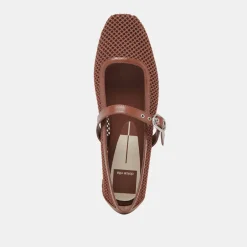RODNI MESH BALLET FLATS TOFFEE WOVEN MESH^Dolce Vita New