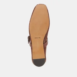 RODNI MESH BALLET FLATS TOFFEE WOVEN MESH^Dolce Vita New