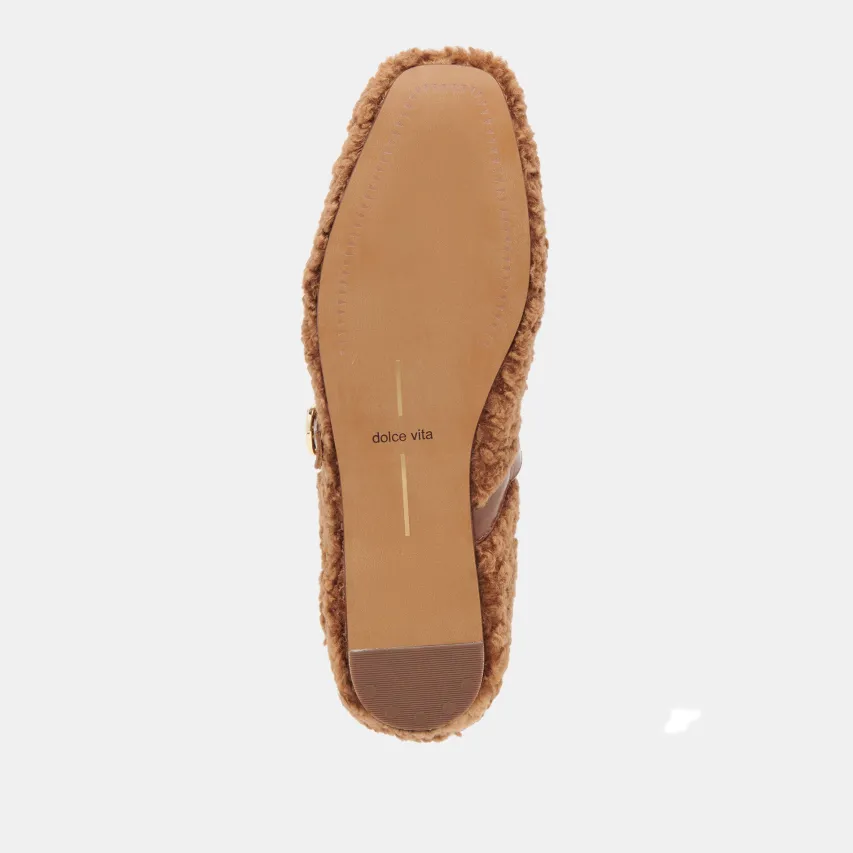 RODNI PLUSH BALLET FLATS PECAN PLUSH^Dolce Vita Online