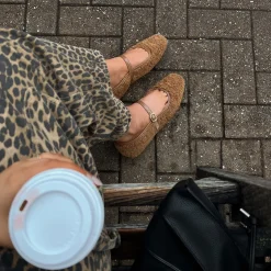 RODNI PLUSH BALLET FLATS PECAN PLUSH^Dolce Vita Online