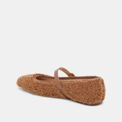 RODNI PLUSH BALLET FLATS PECAN PLUSH^Dolce Vita Online