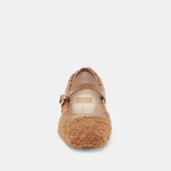 RODNI PLUSH BALLET FLATS PECAN PLUSH^Dolce Vita Online