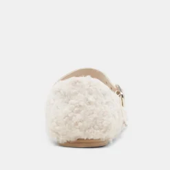 RODNI PLUSH BALLET FLATS CREME PLUSH^Dolce Vita New