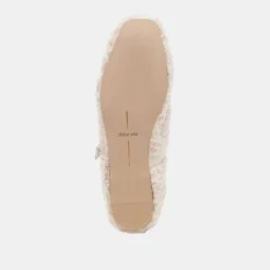 RODNI PLUSH BALLET FLATS CREME PLUSH^Dolce Vita New