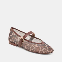 ROSLYN BALLET FLATS LEOPARD MESH^Dolce Vita Sale