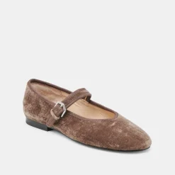 ROSLYN BALLET FLATS SMOKE VELVET^Dolce Vita Best