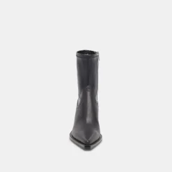 RUTGER WIDE CALF BOOTS BLACK LEATHER^Dolce Vita Clearance