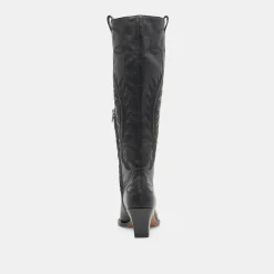 RYATT BOOTS BLACK LEATHER^Dolce Vita Clearance