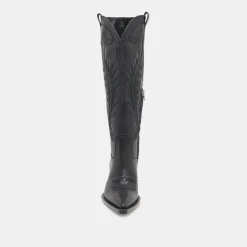 RYATT BOOTS BLACK LEATHER^Dolce Vita Clearance