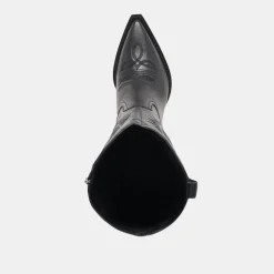 RYATT WIDE CALF BOOTS BLACK LEATHER^Dolce Vita Outlet