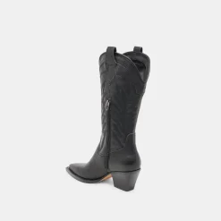 RYLAND BOOTS BLACK LEATHER^Dolce Vita Hot