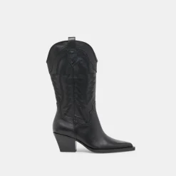 RYLAND EXTRA WIDE CALF BOOTS BLACK LEATHER^Dolce Vita Sale
