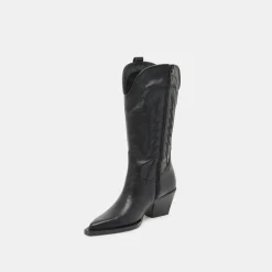 RYLAND EXTRA WIDE CALF BOOTS BLACK LEATHER^Dolce Vita Sale