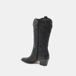 RYLAND EXTRA WIDE CALF BOOTS BLACK LEATHER^Dolce Vita Sale