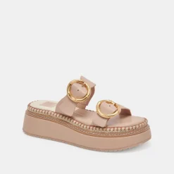 RYSHA SANDALS CREAM LEATHER^Dolce Vita New
