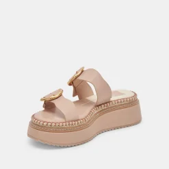 RYSHA SANDALS CREAM LEATHER^Dolce Vita New