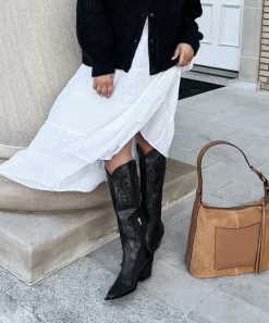 SAMSIN BOOTS BLACK LEATHER^Dolce Vita New