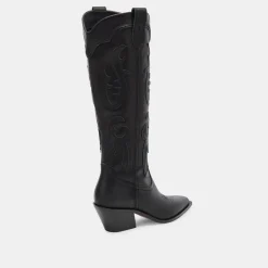 SAMSIN BOOTS BLACK LEATHER^Dolce Vita New