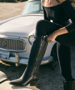 SAMSIN BOOTS BLACK LEATHER^Dolce Vita New
