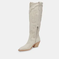 SAMSIN BOOTS IVORY NUBUCK^Dolce Vita Fashion